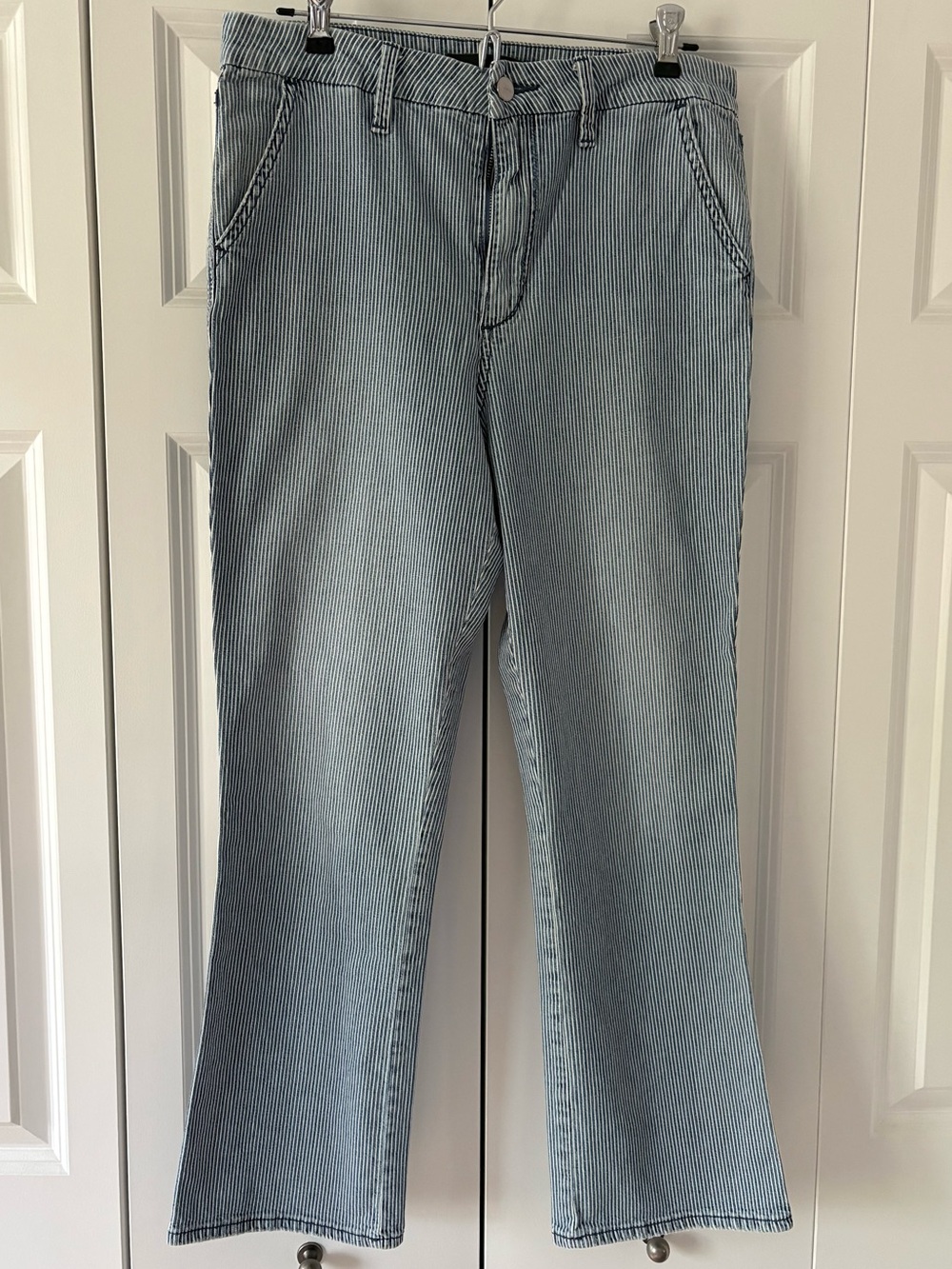 Joe’s Women’s Light Blue Striped Jeans